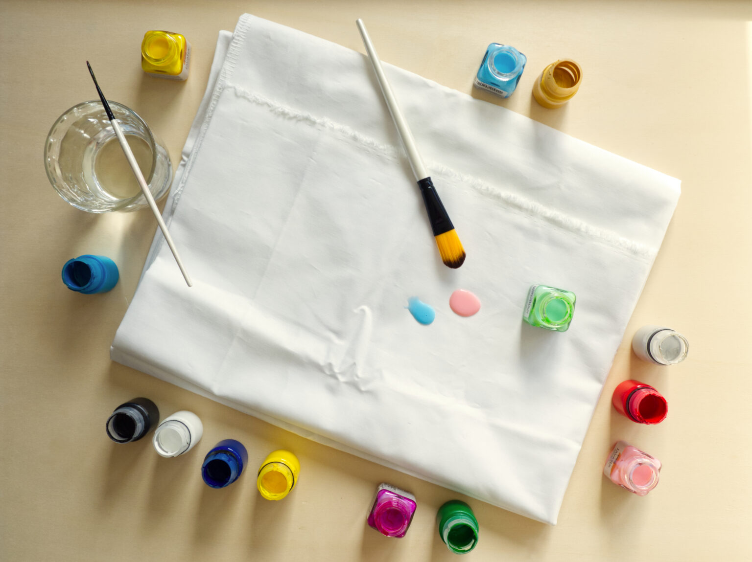 Fabric Medium How to Turn Acrylic Paints into Fabric Paints Sunlit